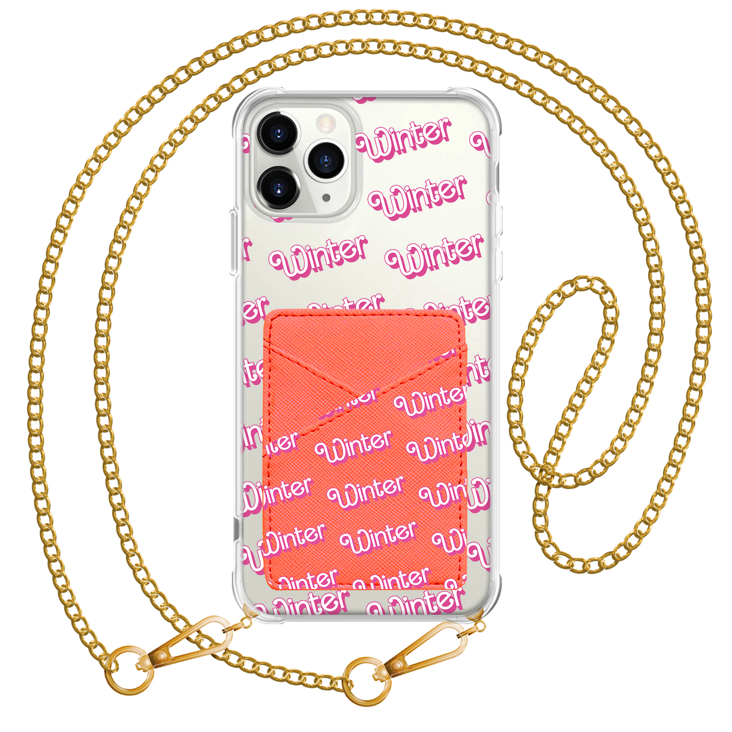 iPhone Phone Wallet Case - Barbie Monogram