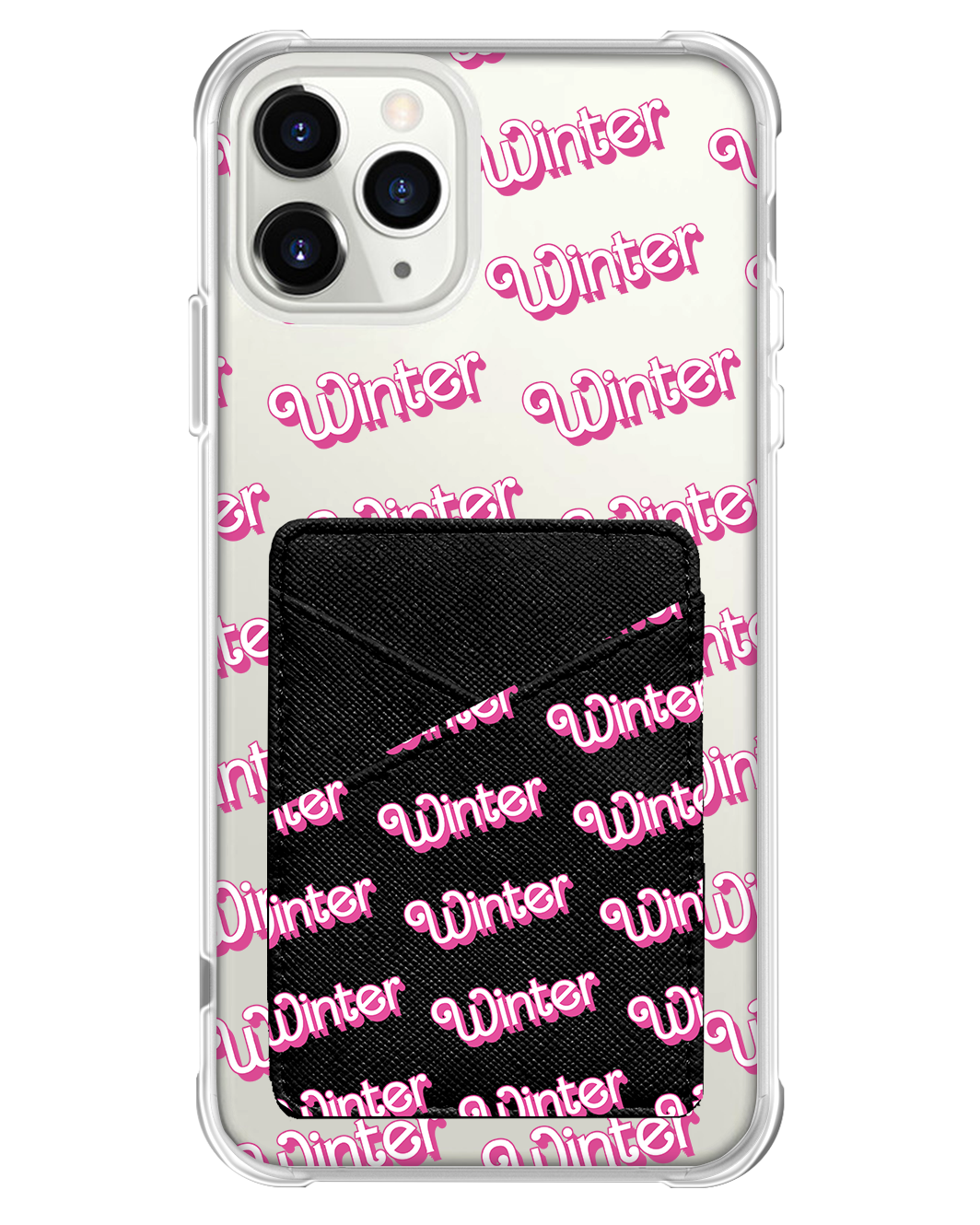 iPhone Phone Wallet Case - Barbie Monogram