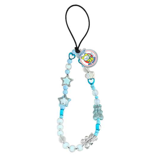 Beaded Strap with Acrylic Charm  - Bee Brand