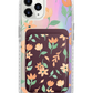 iPhone Magnetic Wallet Holo Case - Birth Flower 4.0