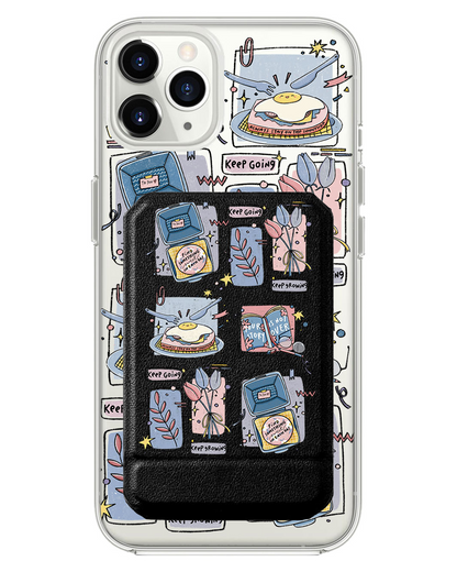 iPhone Magnetic Multifold Wallet - Grow (Sunnysidearteu)