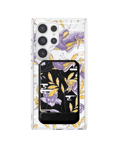 Android Magnetic Multifold Wallet - Fish & Floral 5.0