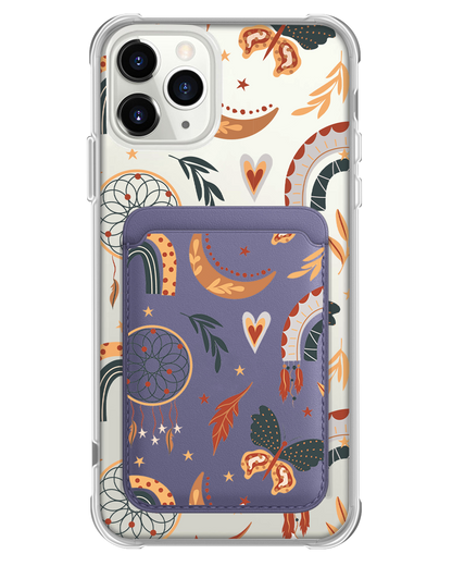 iPhone Magnetic Wallet Case - Boho 3.0