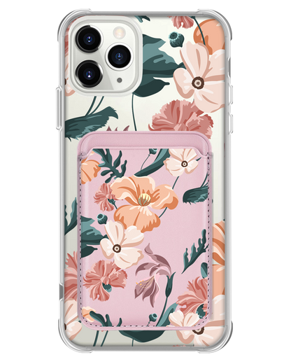 iPhone Magnetic Wallet Case - Botanical Garden 1.0