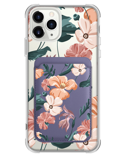 iPhone Magnetic Wallet Case - Botanical Garden 1.0