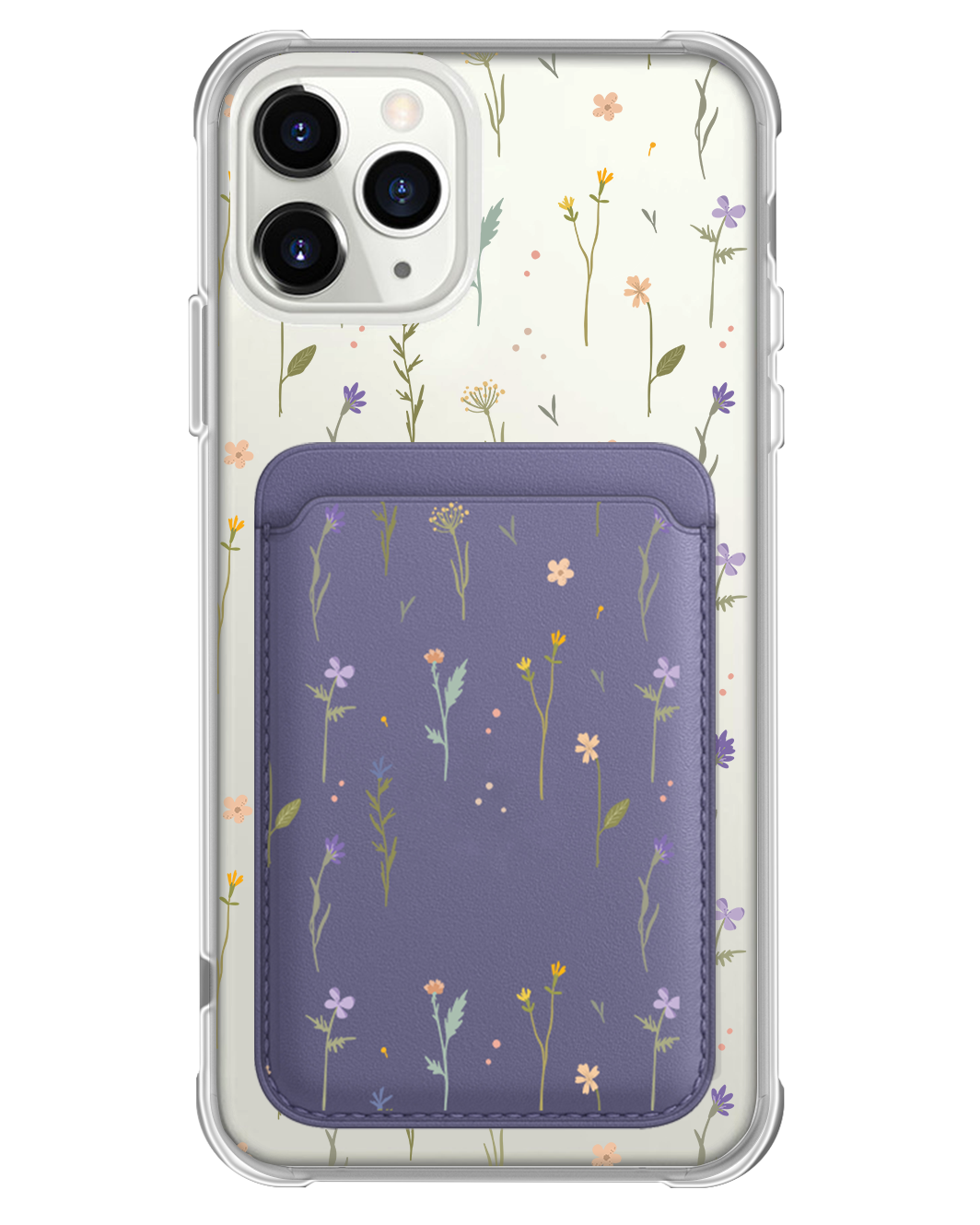 iPhone Magnetic Wallet Case - Botanical Garden 2.0