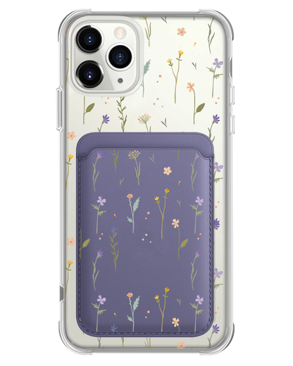 iPhone Magnetic Wallet Case - Botanical Garden 2.0