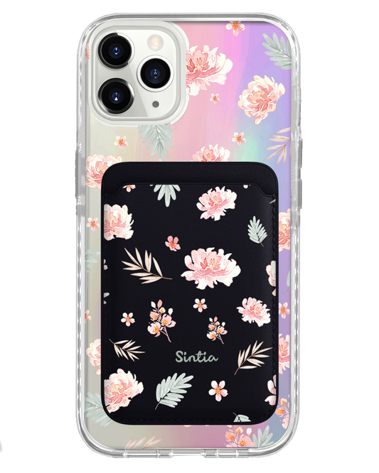 iPhone Magnetic Wallet Holo Case - Botanical Garden 4.0