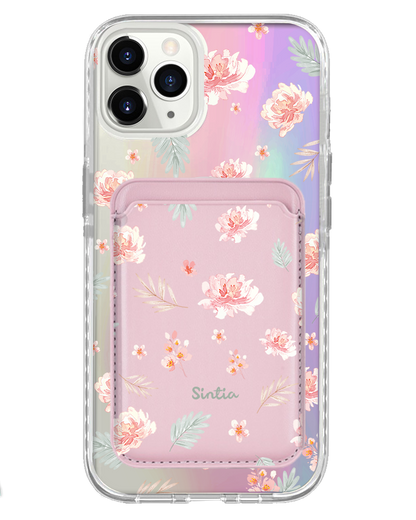 iPhone Magnetic Wallet Holo Case - Botanical Garden 4.0