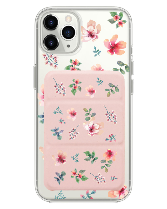 iPhone Magnetic Trifold Wallet Case - Botanical Garden 5.0