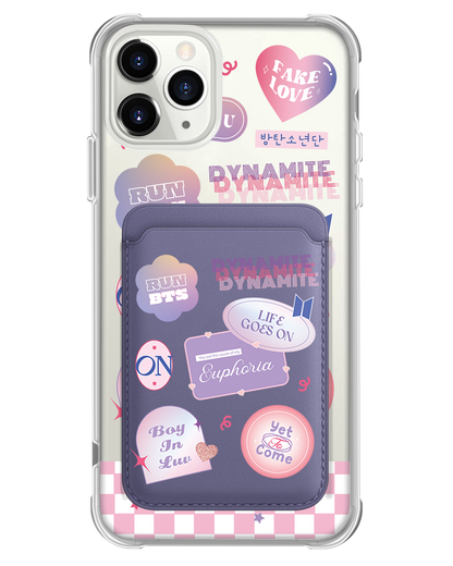 iPhone Magnetic Wallet Case - BTS Proof