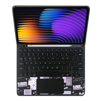 iPad / Android Tab Wireless Keyboard Flipcover - Aespa Song Lyrics