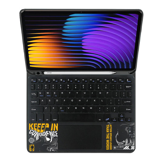 iPad / Android Tab Wireless Keyboard Flipcover - Keep in Confidence