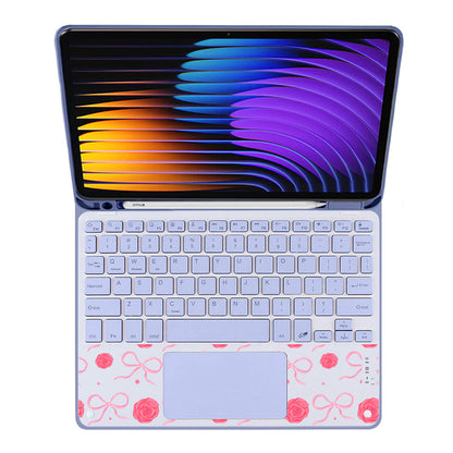 iPad / Android Tab Wireless Keyboard Flipcover - Coquette Rose