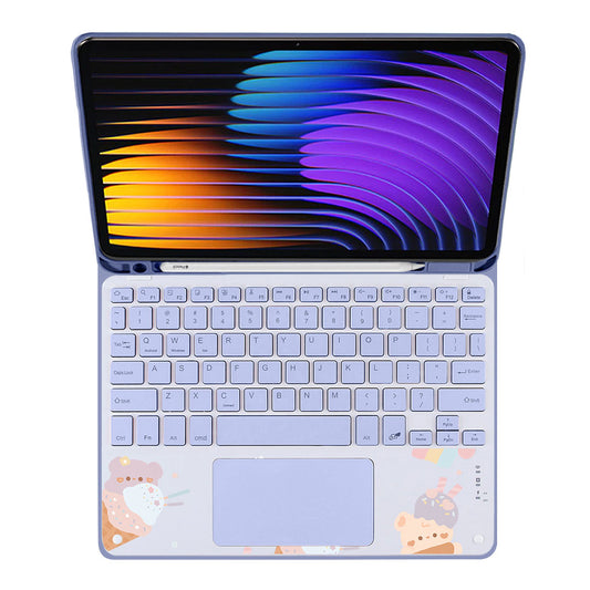 iPad / Android Tab Wireless Keyboard Flipcover - Ice Cream for Teddy