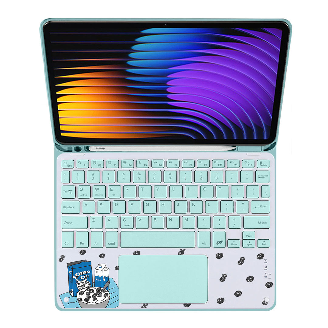 iPad / Android Tab Wireless Keyboard Flipcover - Cereal-O