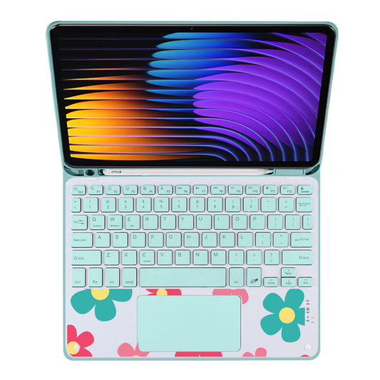 iPad / Android Tab Wireless Keyboard Flipcover - Daisy Delight 2.0