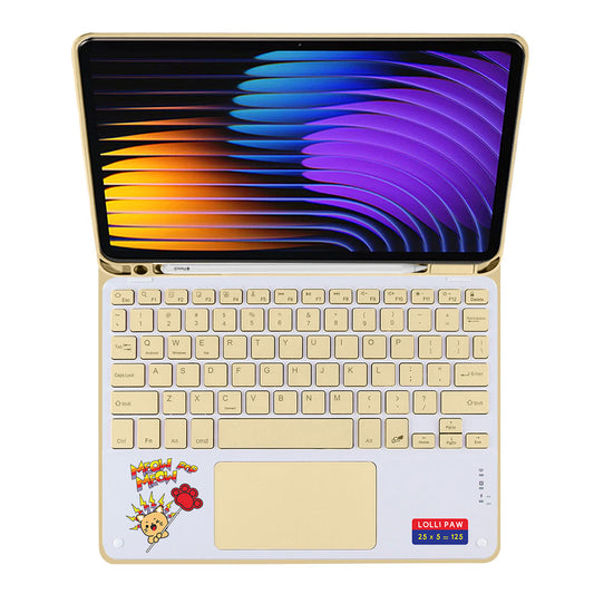 iPad / Android Tab Wireless Keyboard Flipcover - Meow Pop 2.0