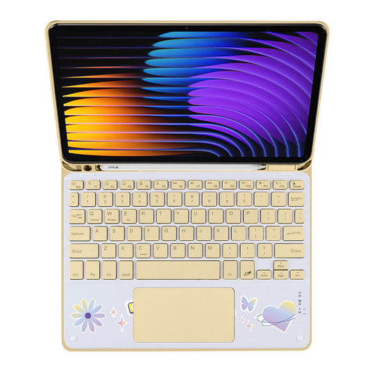 iPad / Android Tab Wireless Keyboard Flipcover - New Jeans OMG 2.0