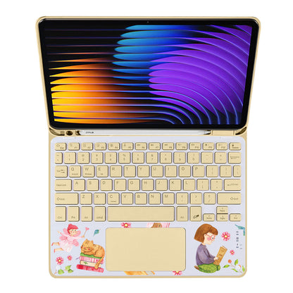 iPad / Android Tab Wireless Keyboard Flipcover - Fairy Cat
