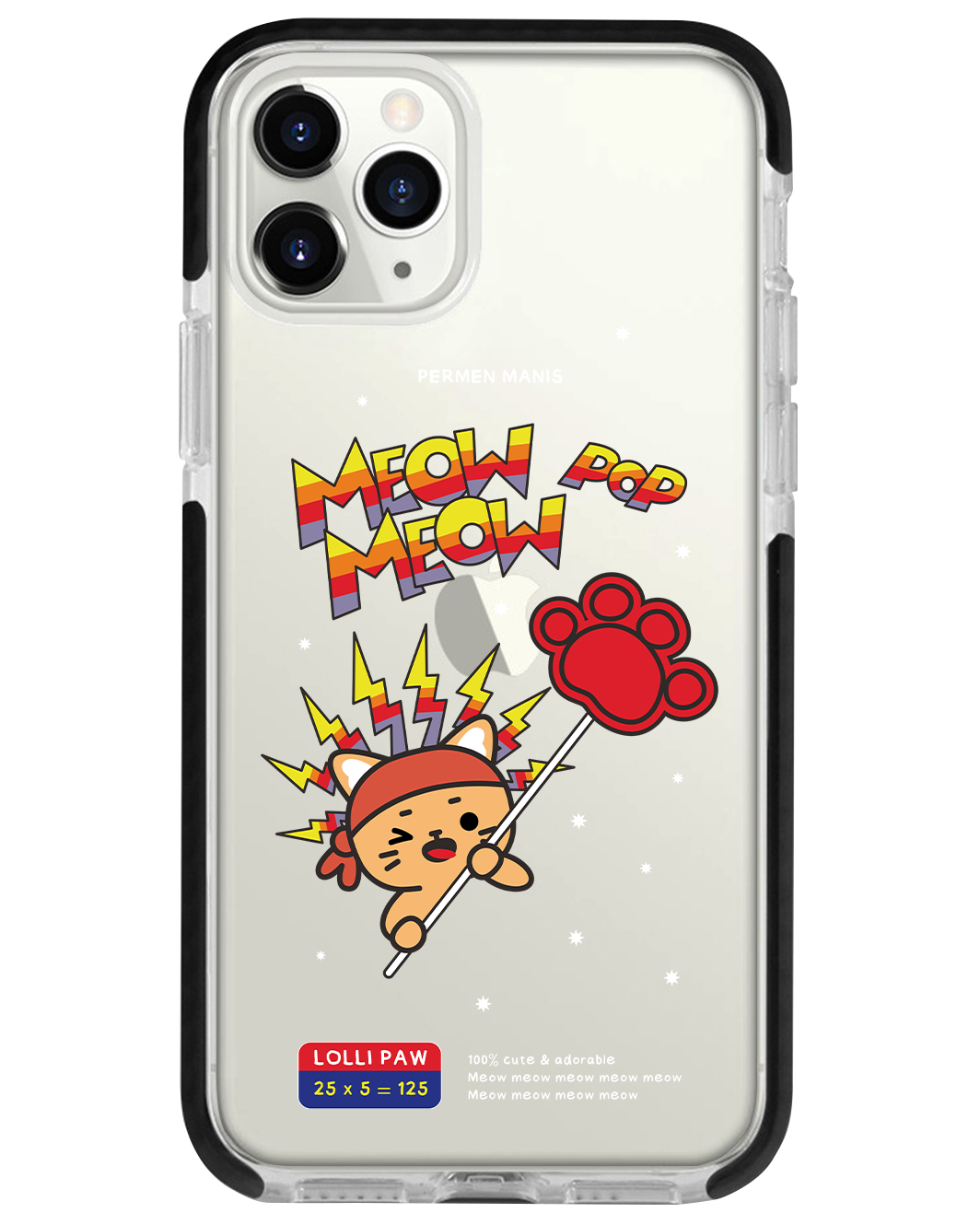 iPhone Rearguard Bumper -  Meow Pop 1.0