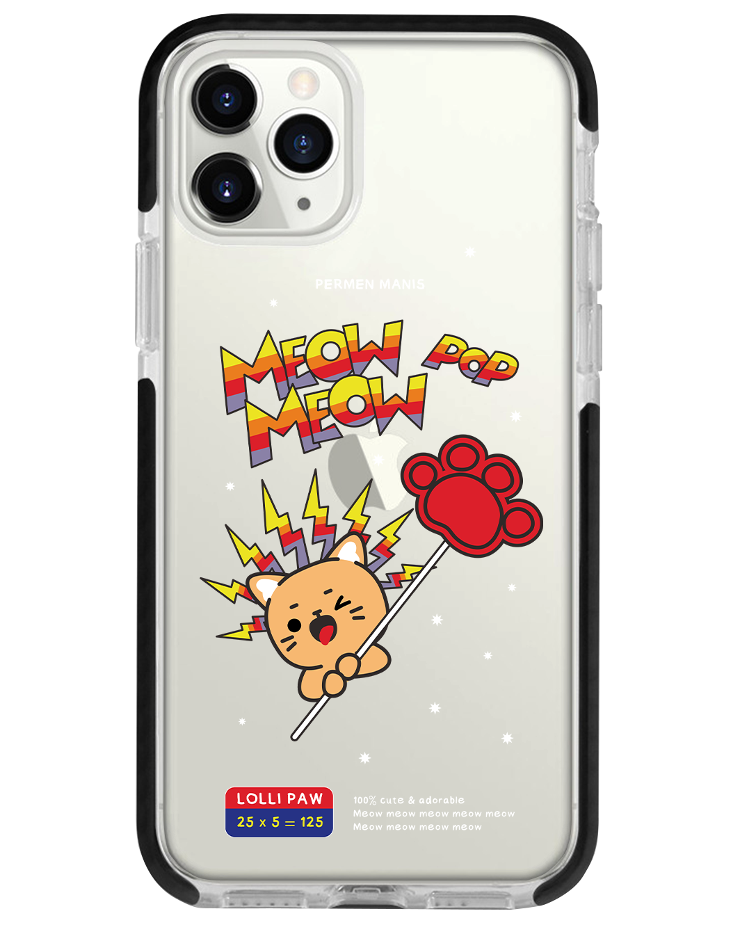 iPhone Rearguard Bumper -  Meow Pop 2.0