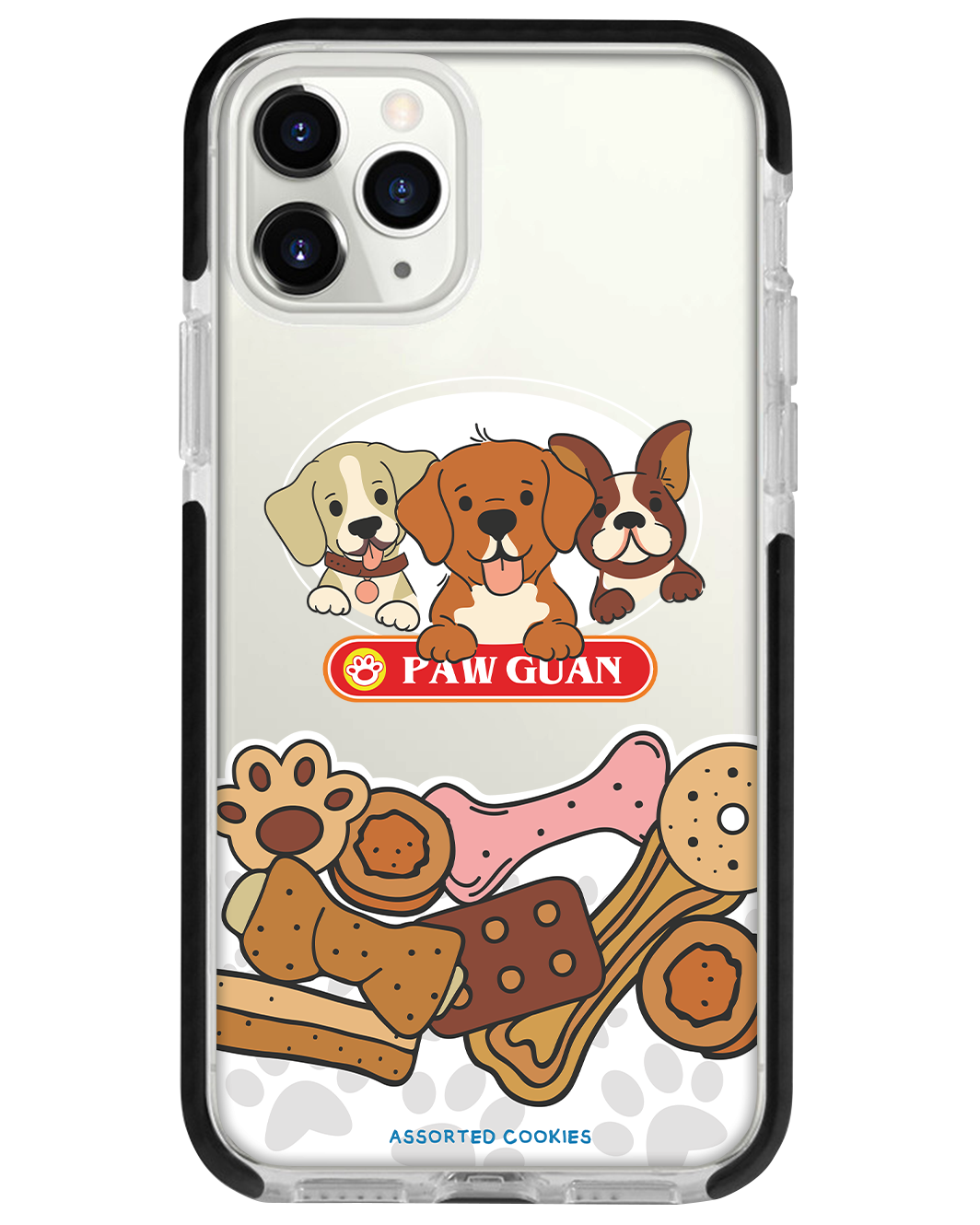 iPhone Rearguard Bumper -  Pawguan Dog