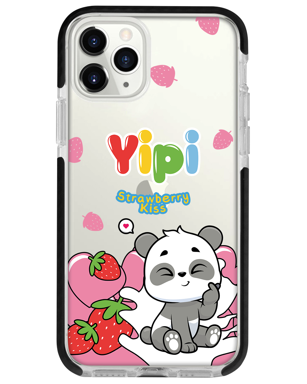 iPhone Rearguard Bumper -  Yipi Strawberry Kiss