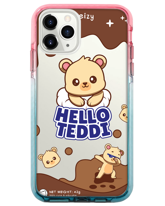 Ombre Bumper Case - Hello Teddy 1.0