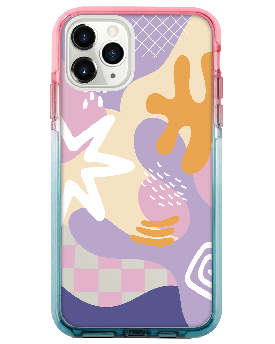 Ombre Bumper Case -  Abstract Flower 4.0