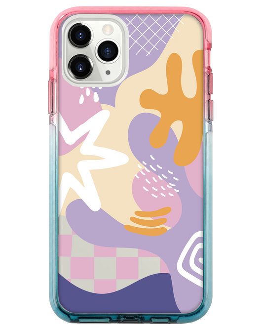 Ombre Bumper Case -  Abstract Flower 4.0