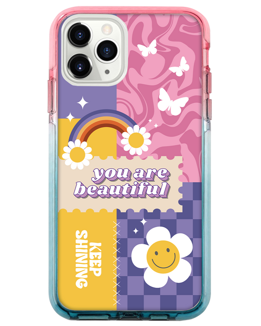 Ombre Bumper Case -  Abstract Quotes 5.0