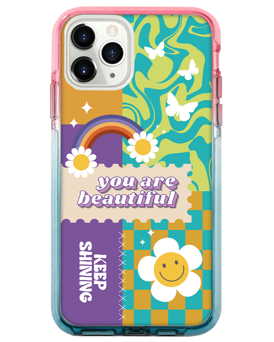 Ombre Bumper Case -  Abstract Quotes 6.0