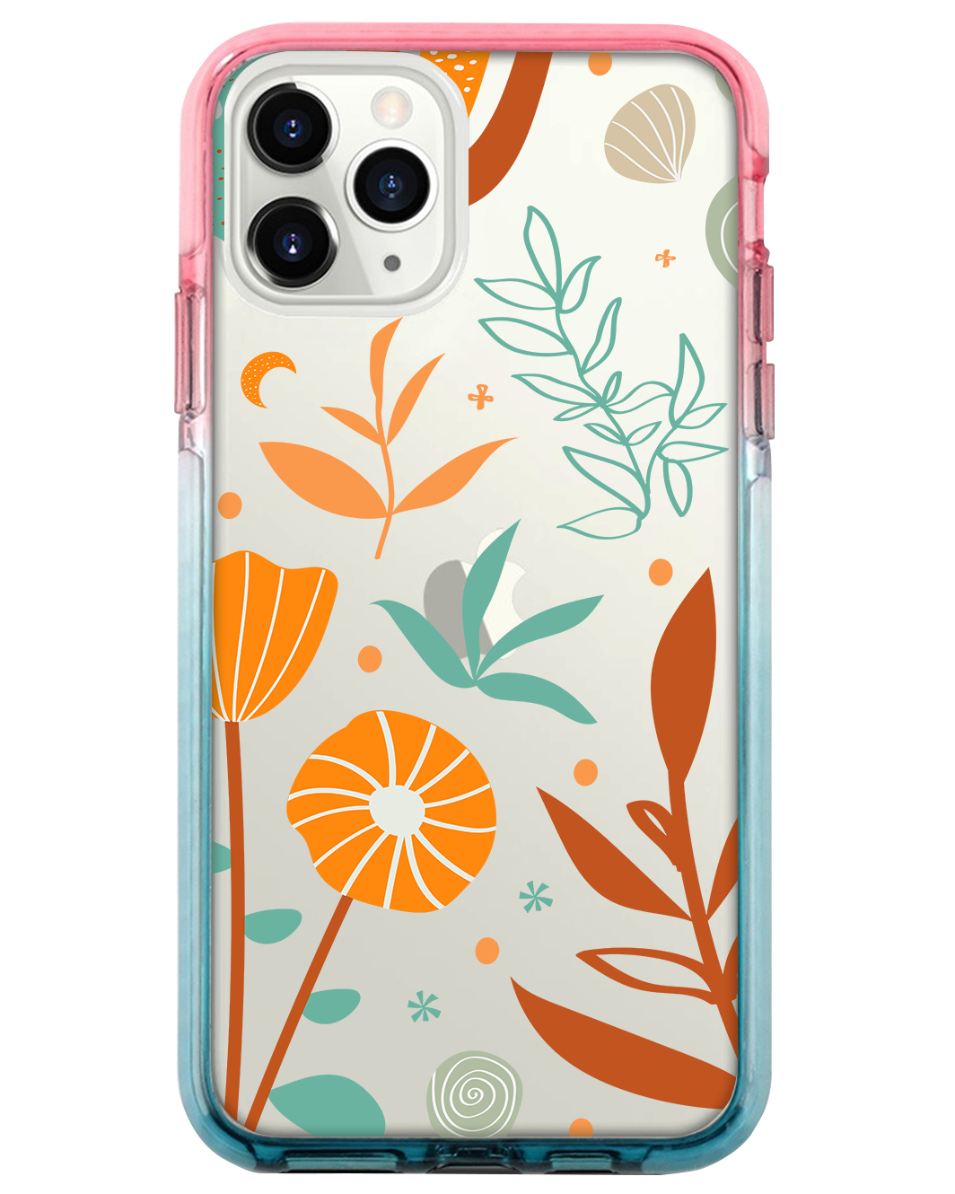 Ombre Bumper Case - Autumn Botanical