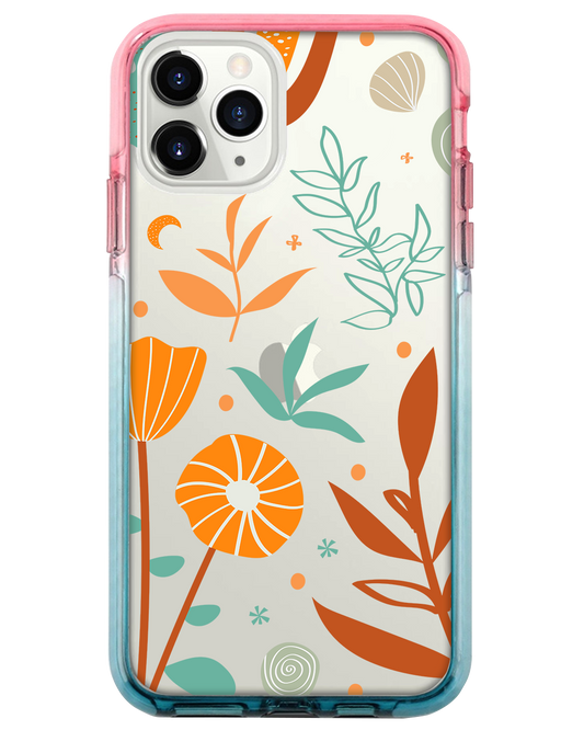 Ombre Bumper Case - Autumn Botanical