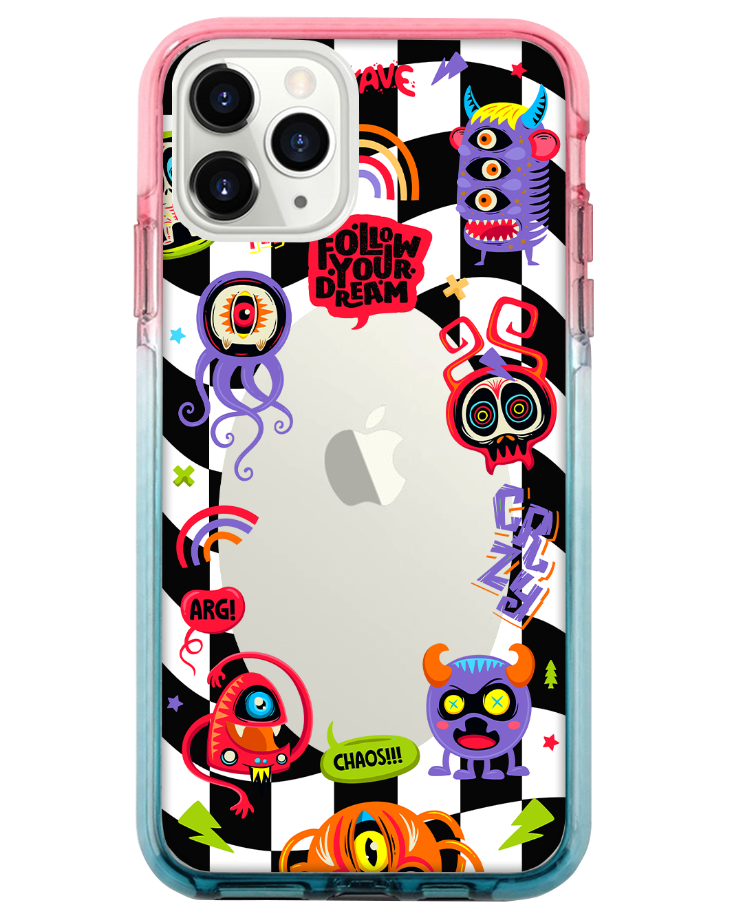 Ombre Bumper Case - Baby Monster