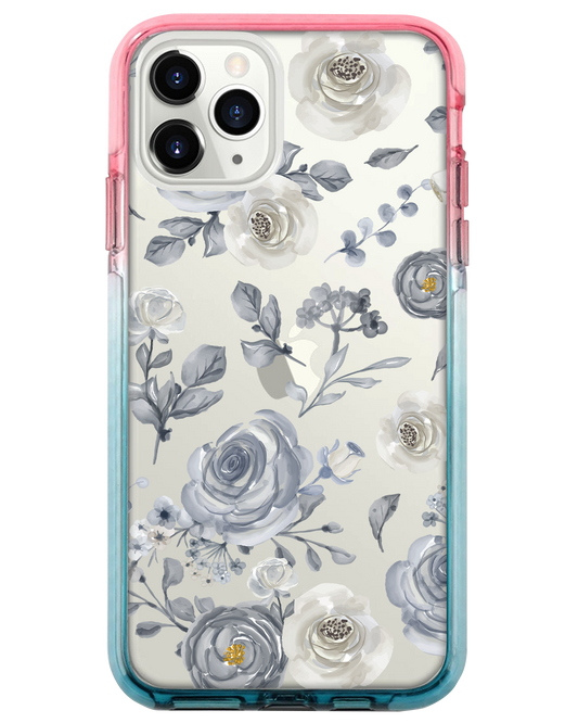 Ombre Bumper Case - Blue Rose