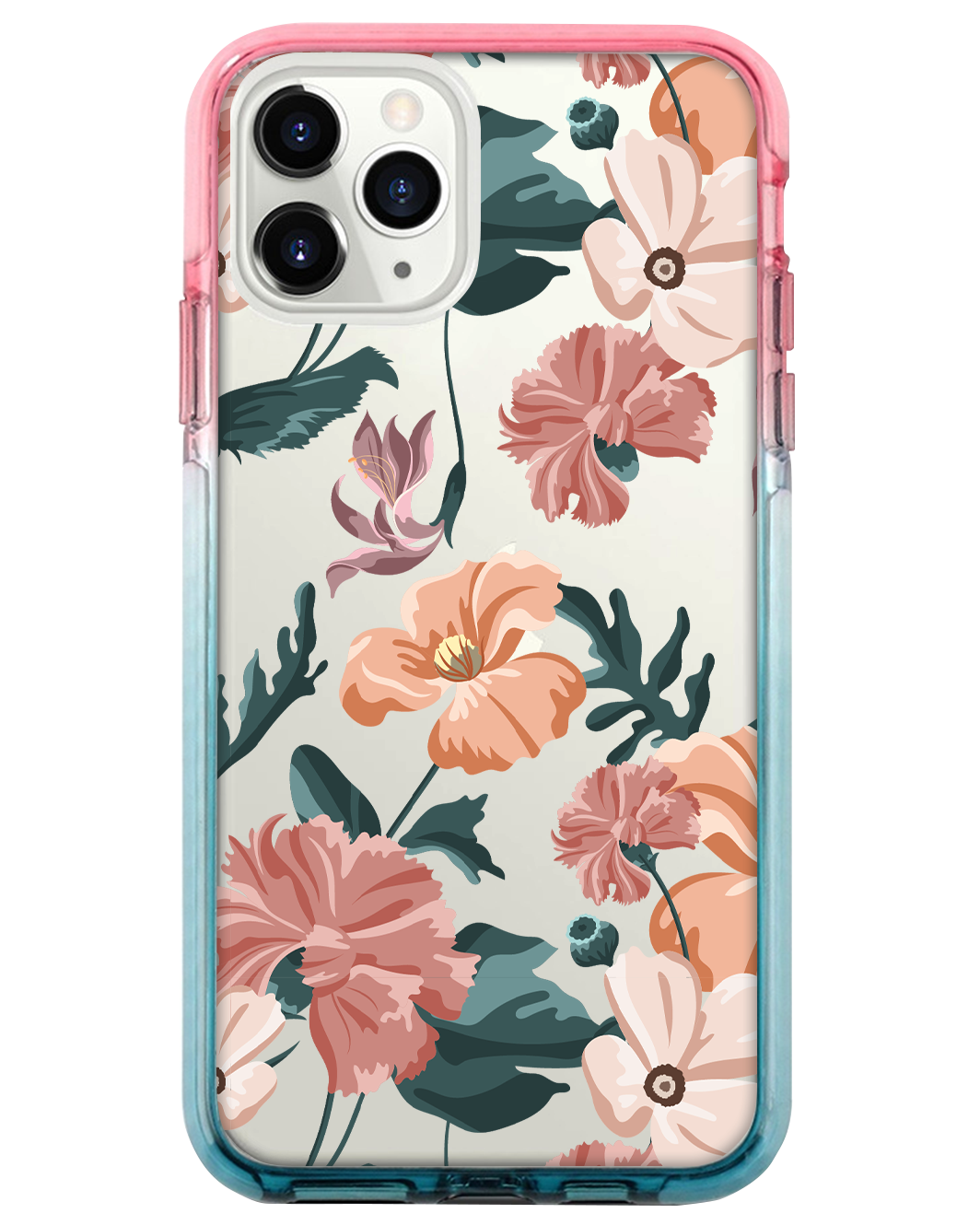 Ombre Bumper Case - Botanical Garden 1.0