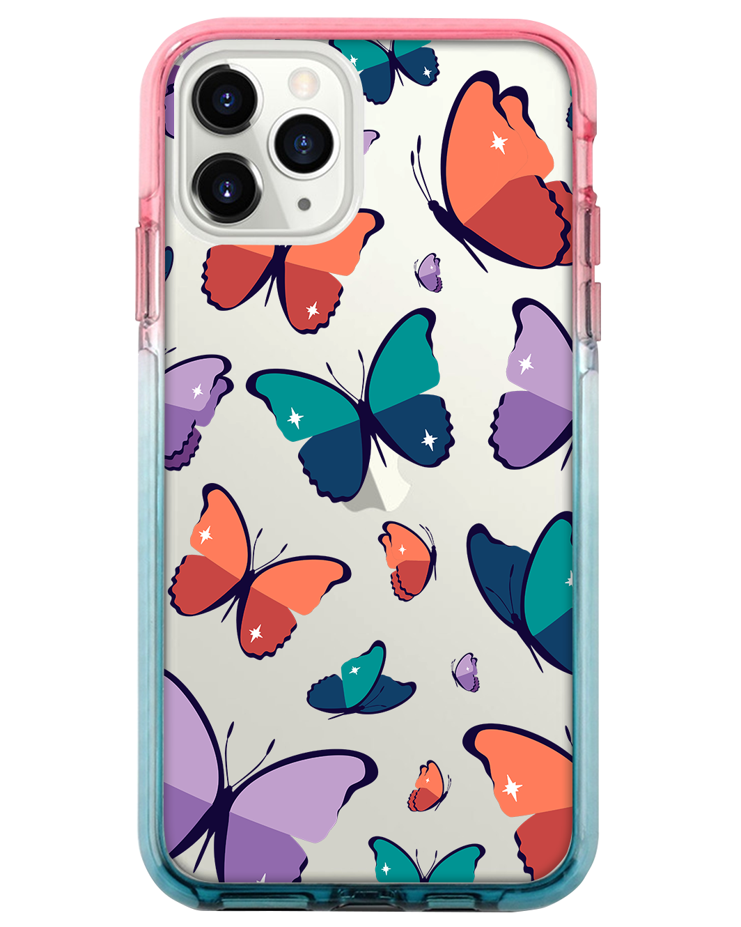 Ombre Bumper Case - Butterfly