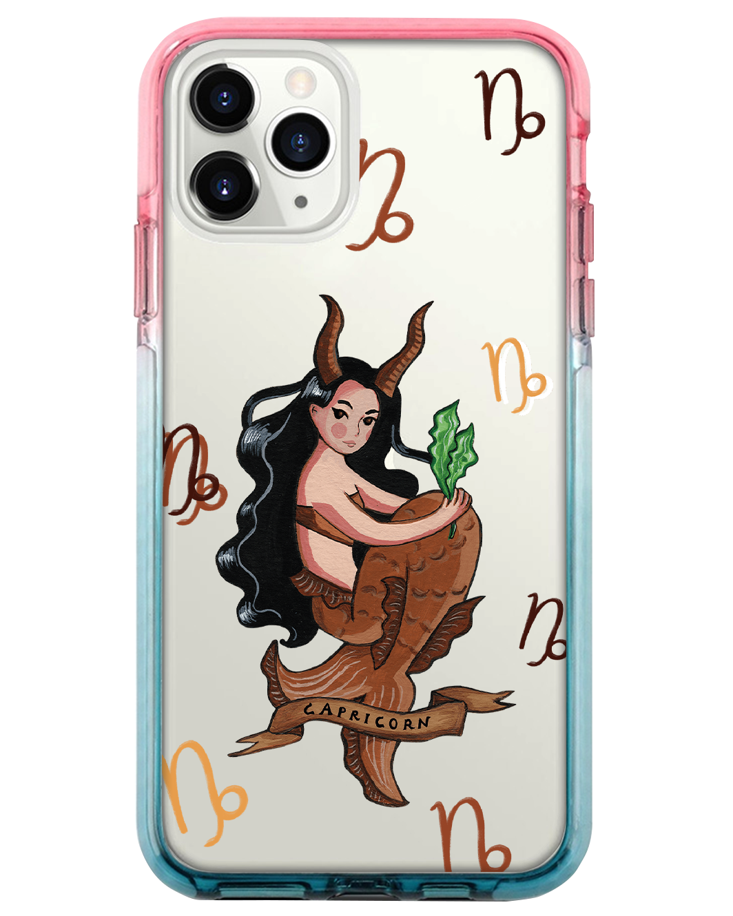 Ombre Bumper Case -  Capricorn