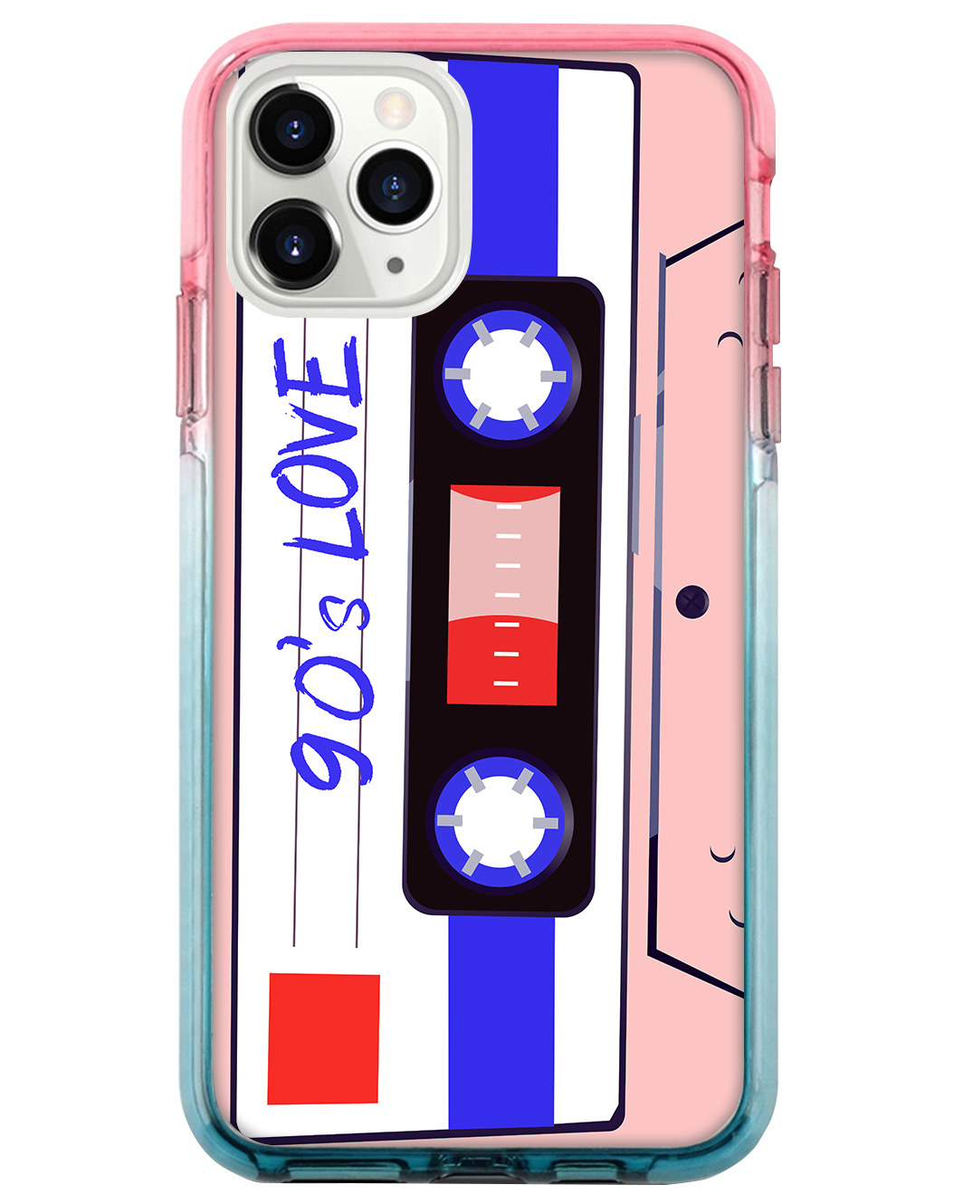 Ombre Bumper Case - Cassette