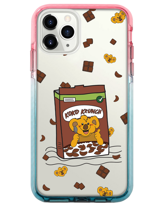 Ombre Bumper Case - Choco Cereal