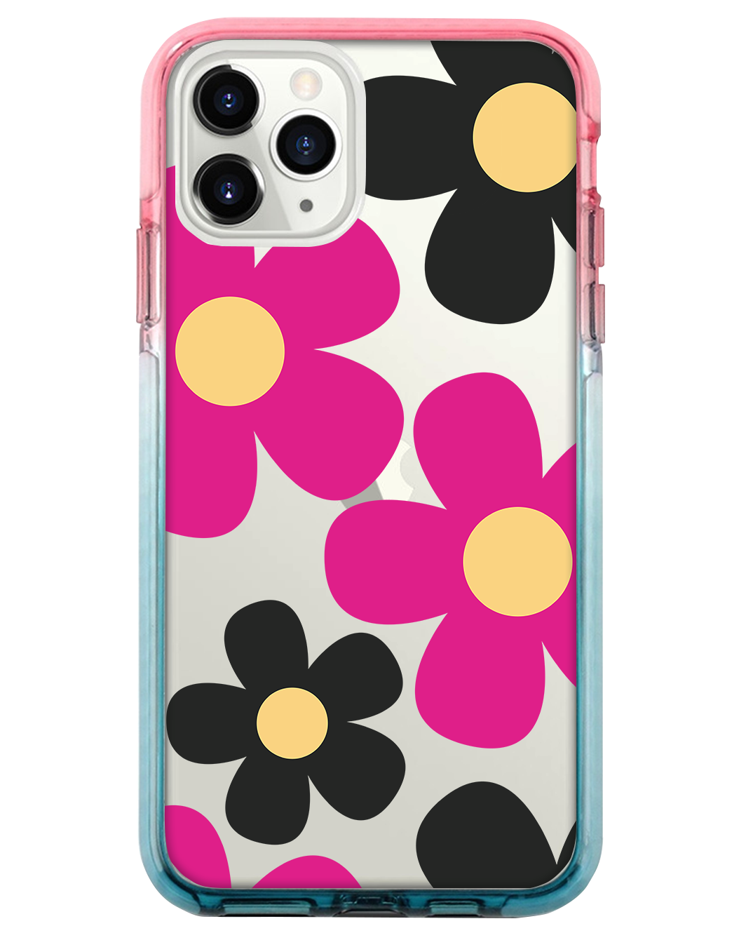 Ombre Bumper Case - Daisy Hot Pink