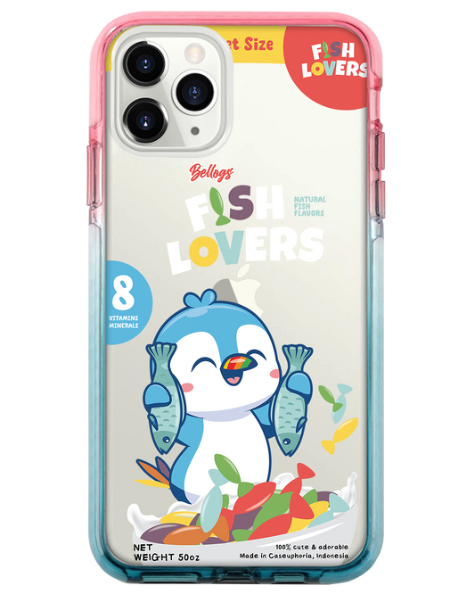 Ombre Bumper Case - Fish Lovers