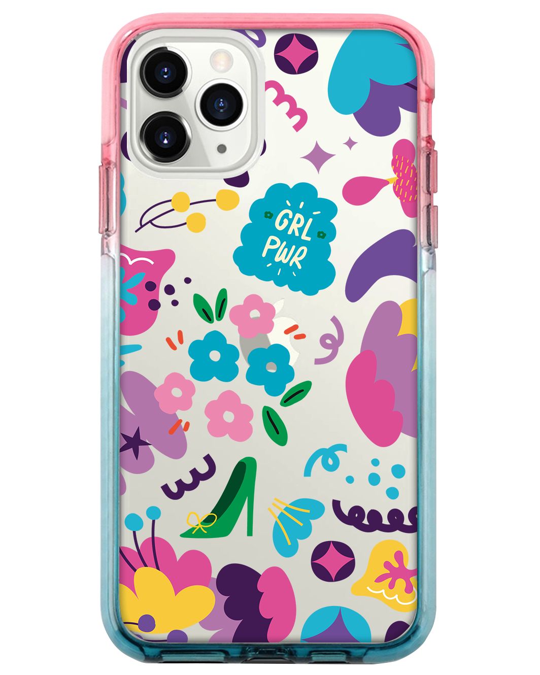 Ombre Bumper Case - Girl Power