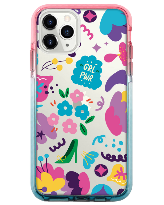 Ombre Bumper Case - Girl Power