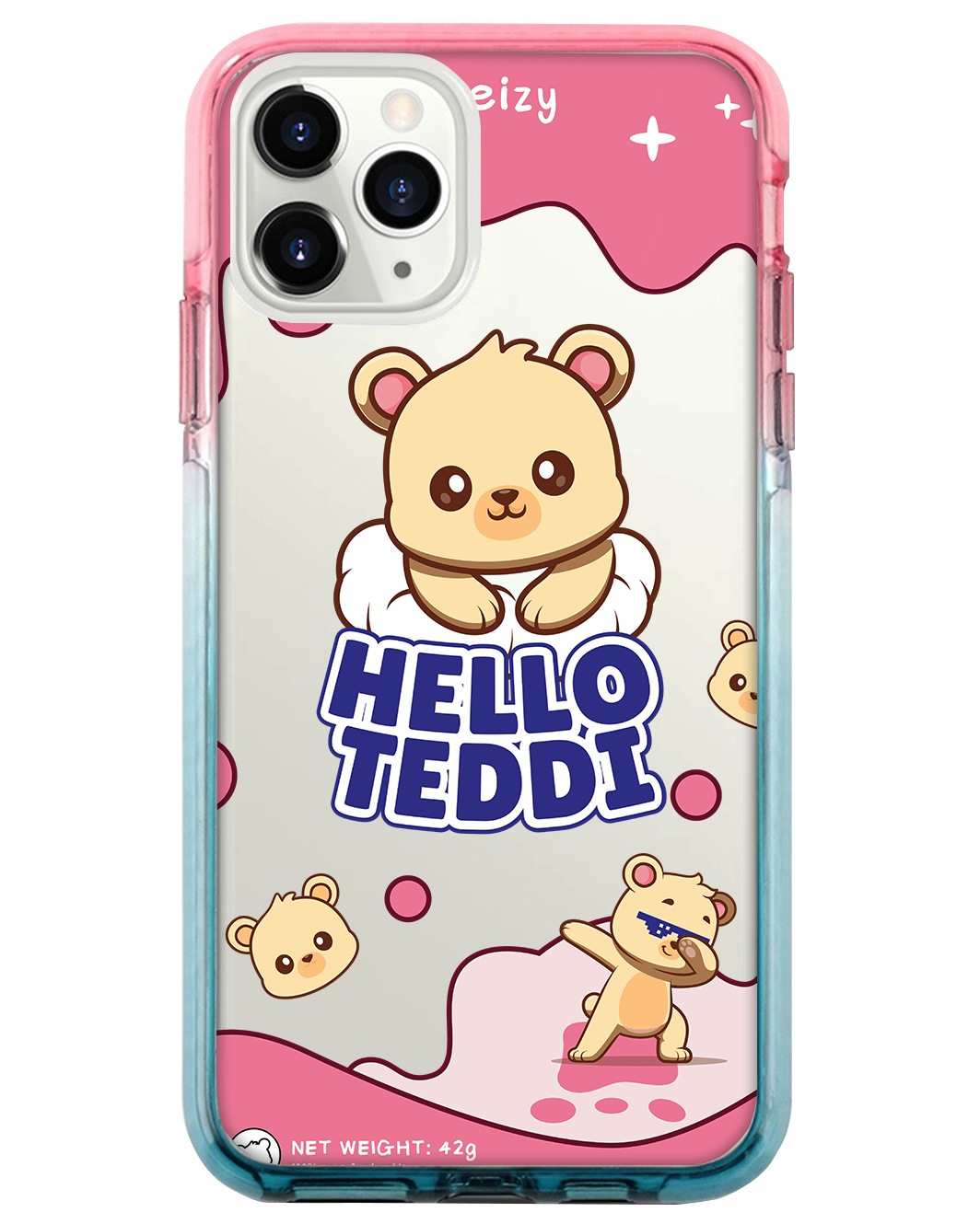 Ombre Bumper Case - Hello Teddy 2.0