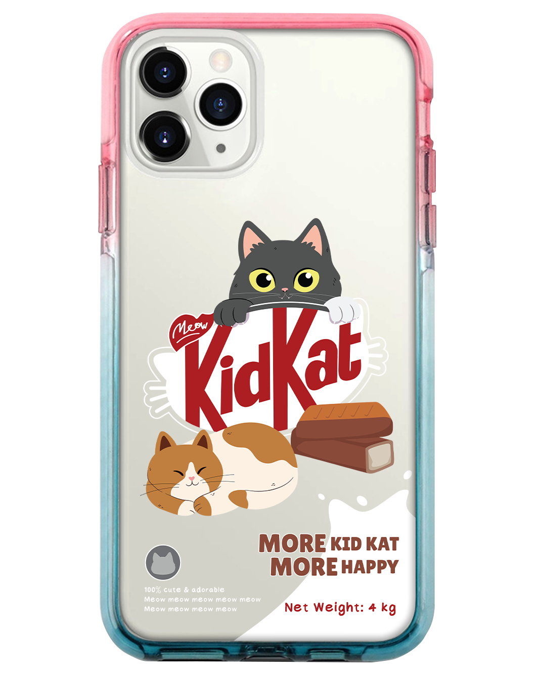 Ombre Bumper Case - Kidkat