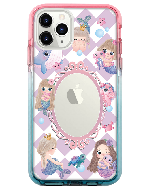 Ombre Bumper Case - Little Mermaid