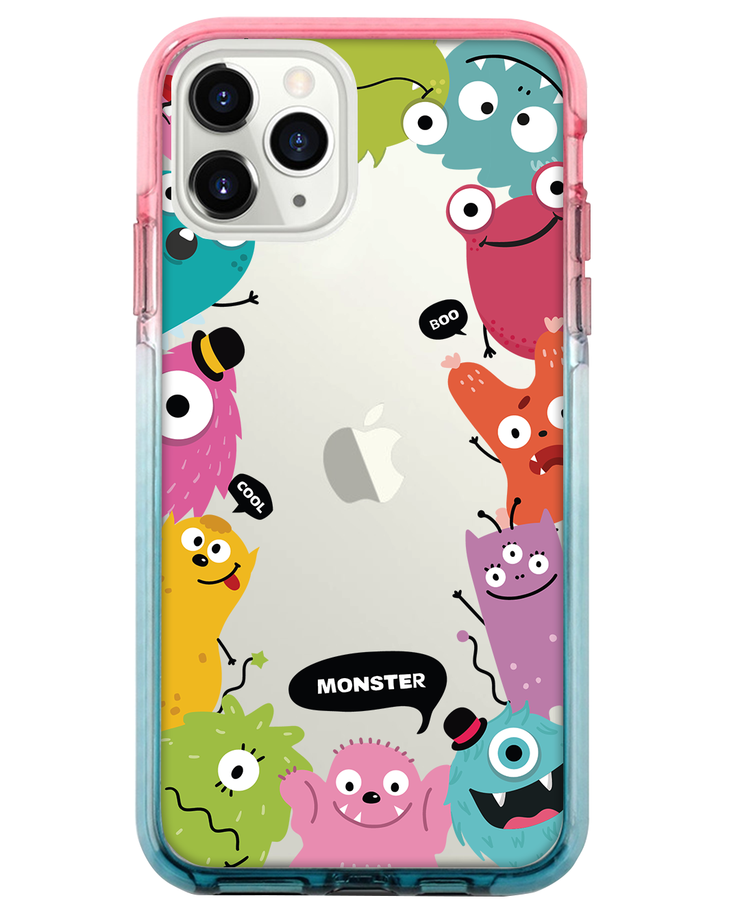 Ombre Bumper Case - Little Monster